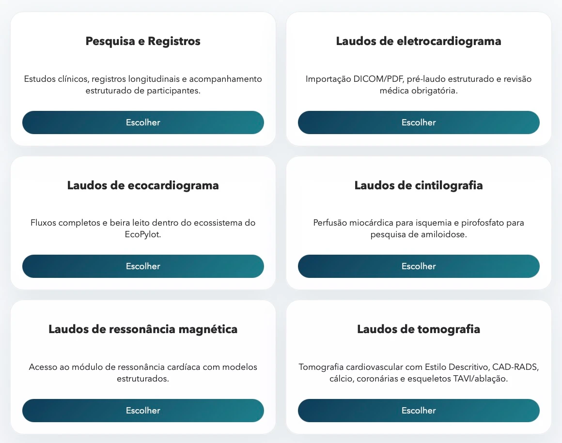 Catálogo de métodos